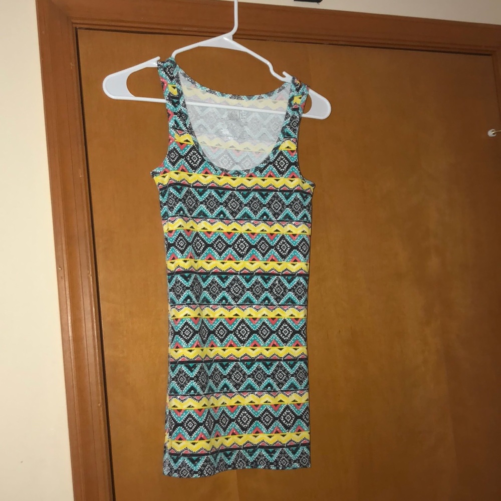 Patterned Tank top